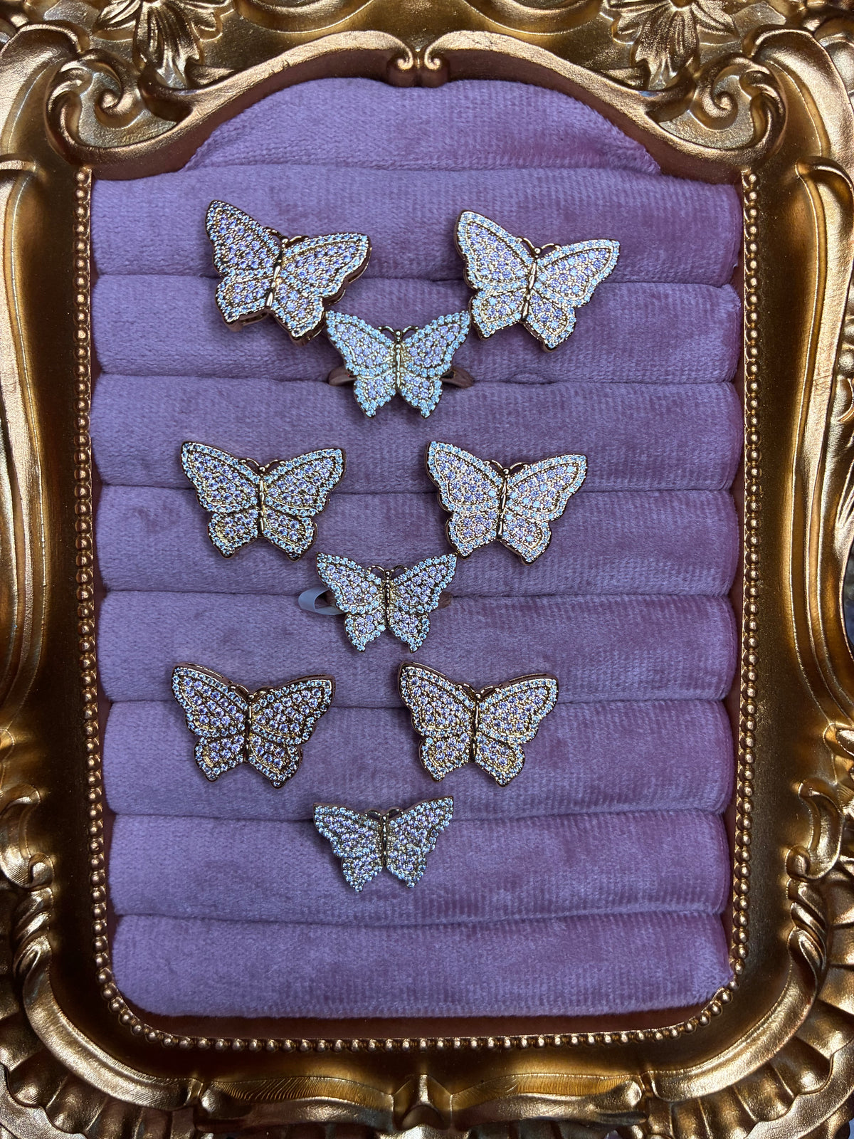 Butterfly Ring Set