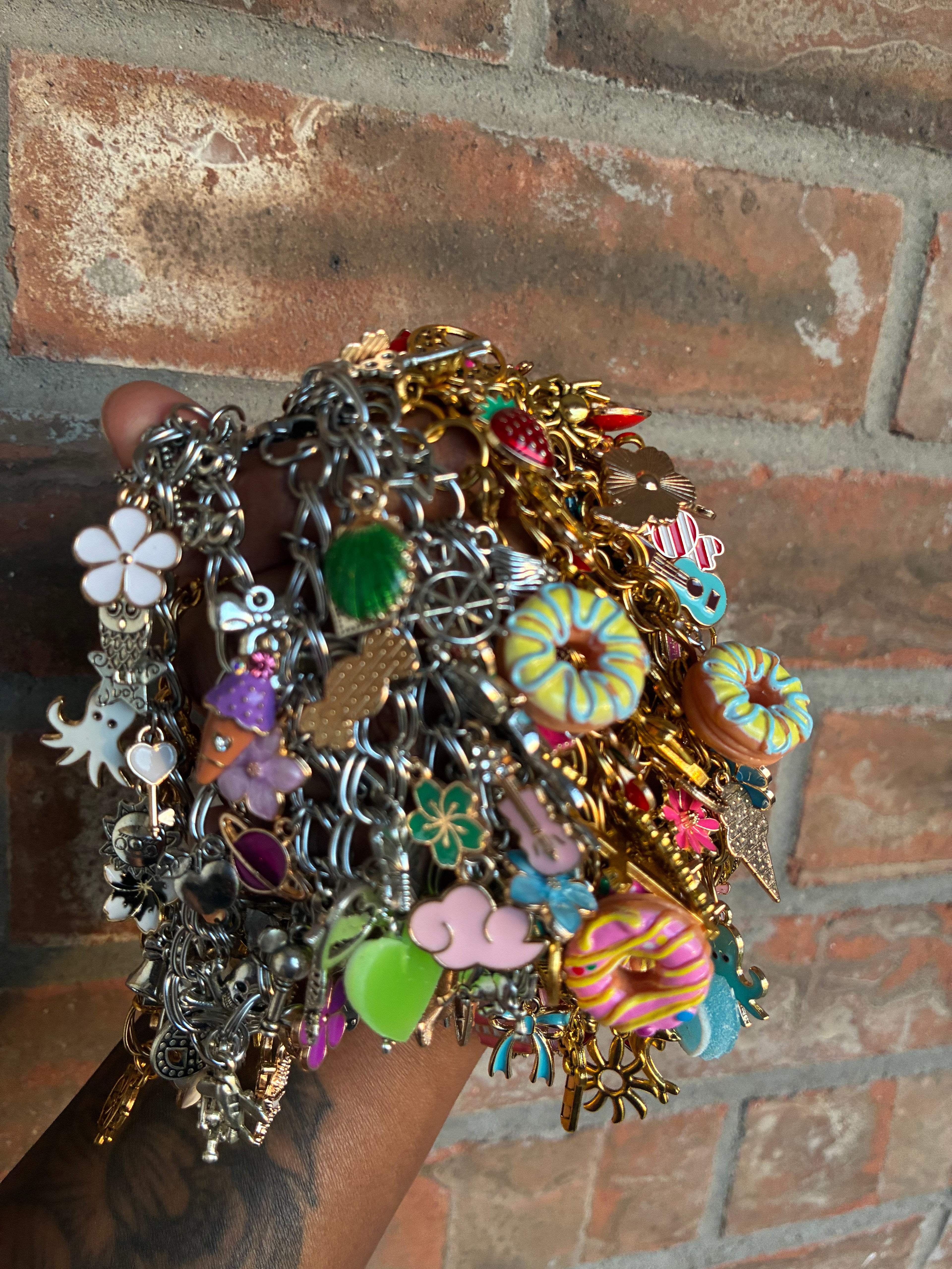 Donut Freestyle Charm Bracelet