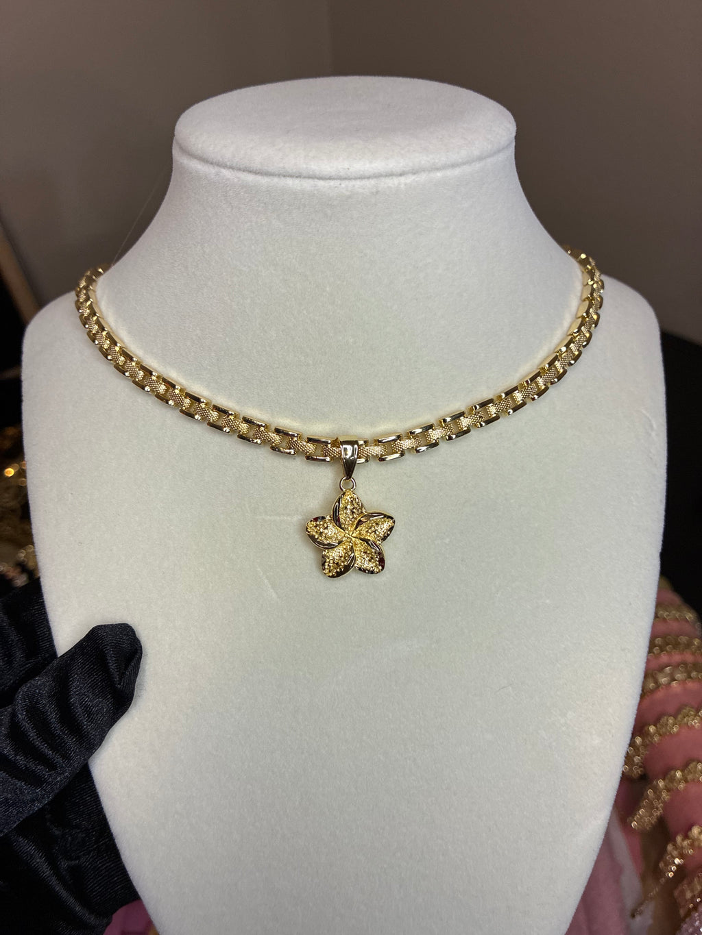 Plumeria Chain