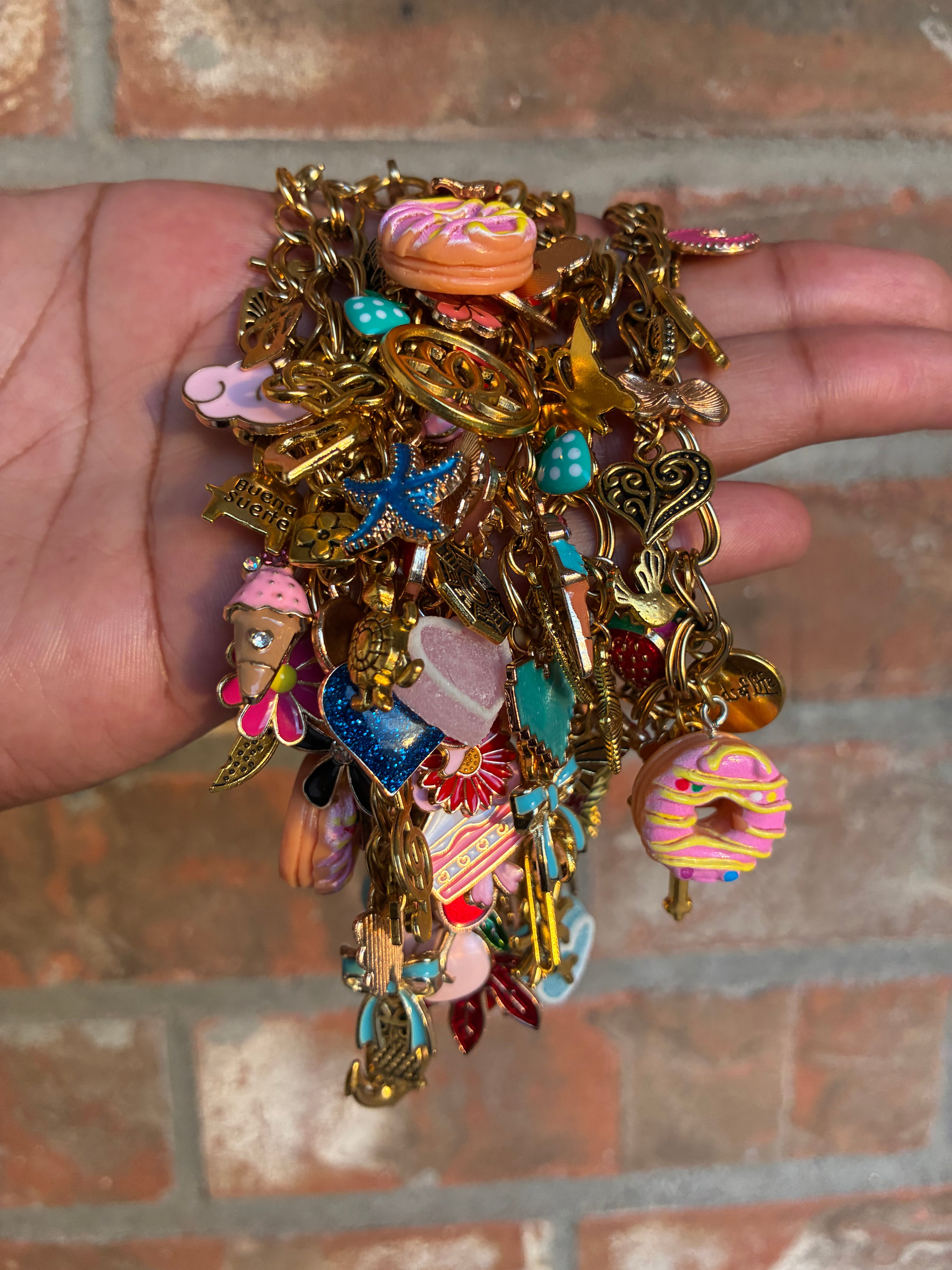 Donut Freestyle Charm Bracelet