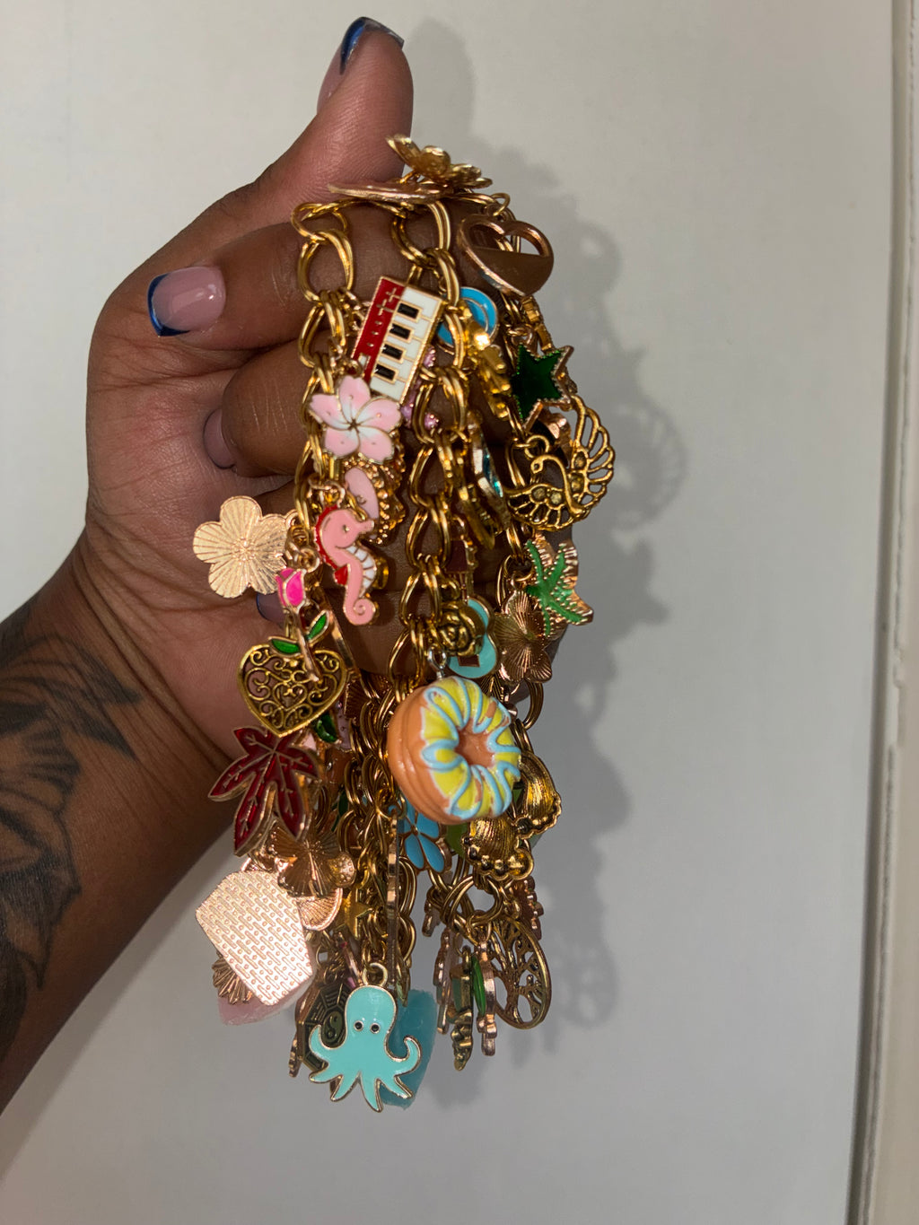 Donut Freestyle Charm Bracelet