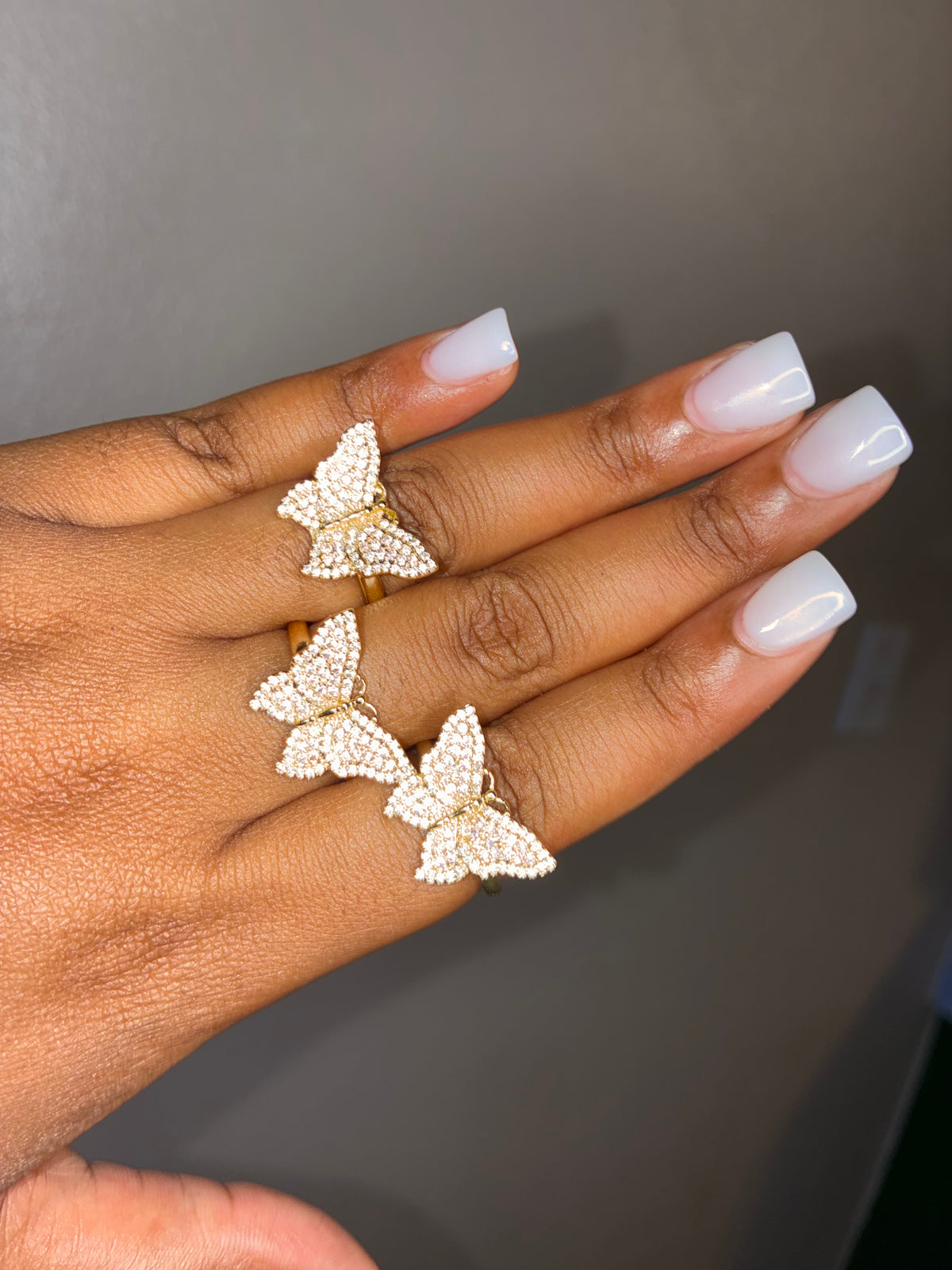 Gold Butterfly Ring