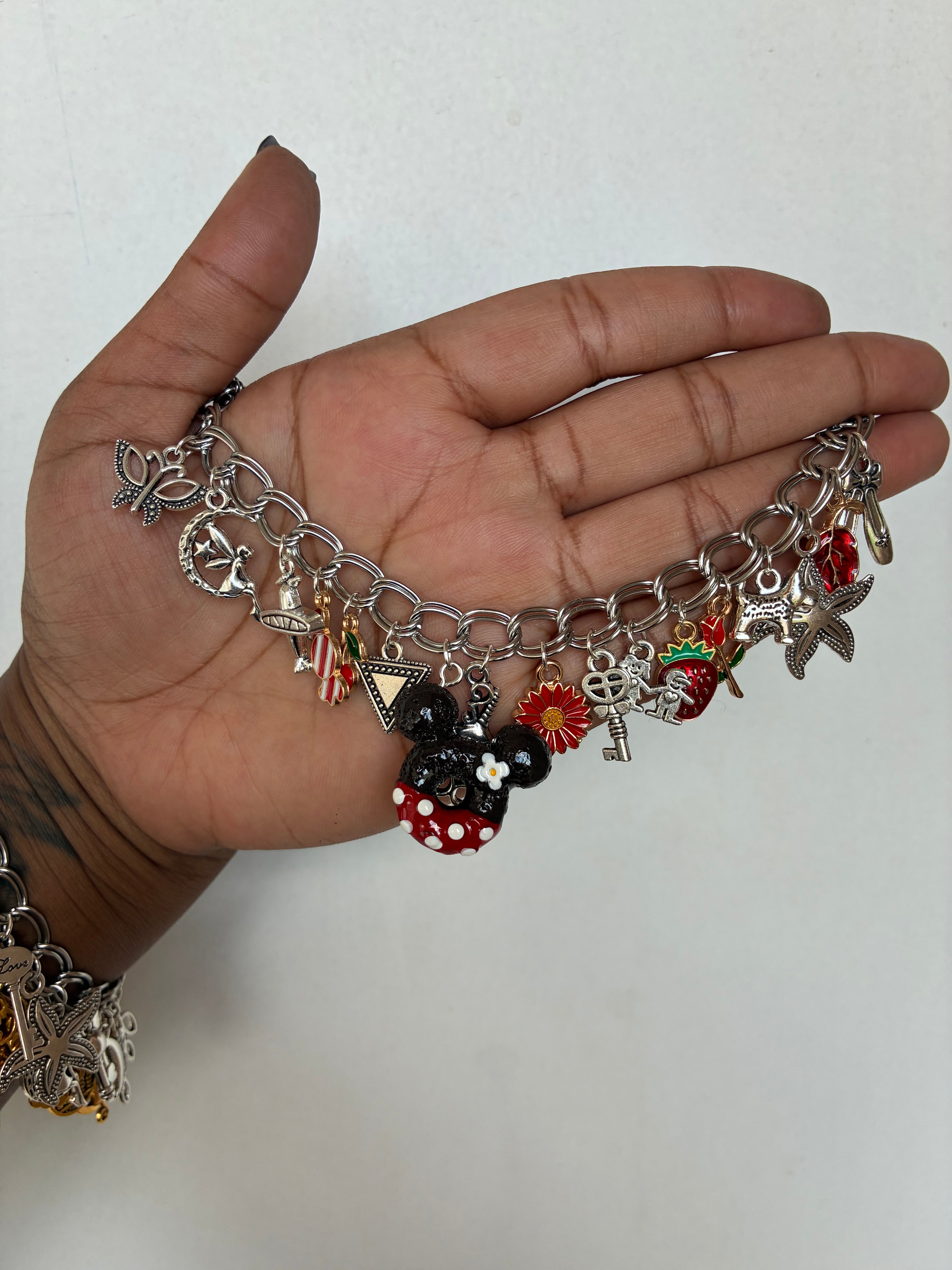 Freestyle Funky Donut Charm Bracelet (Premade & ready  to order)