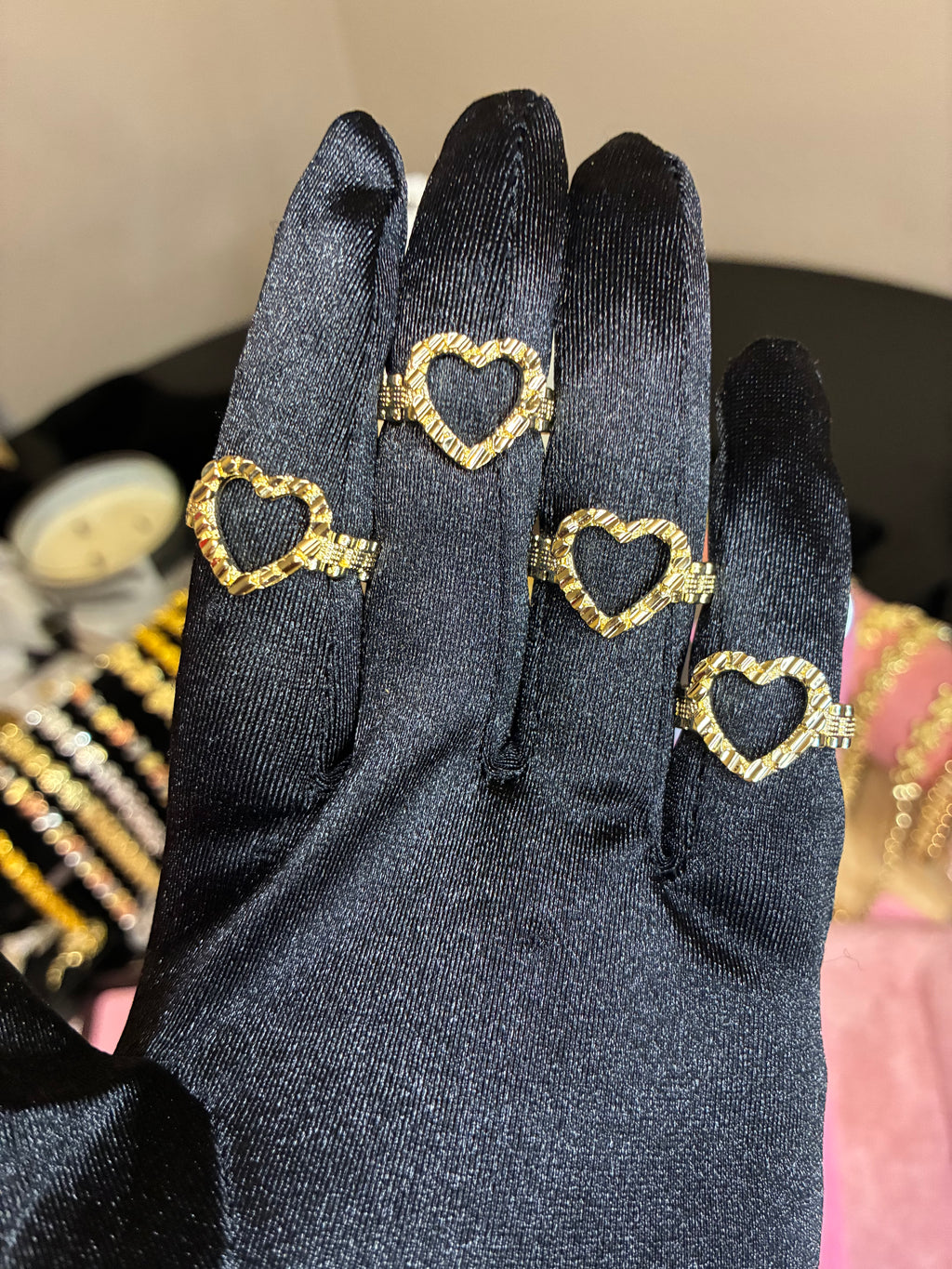 Heart Nugg Rollie Ring