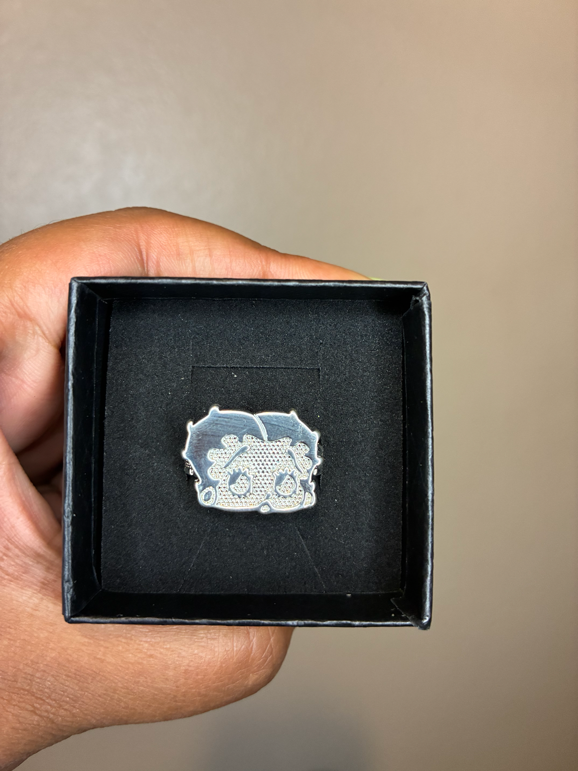 Silver BB Ring