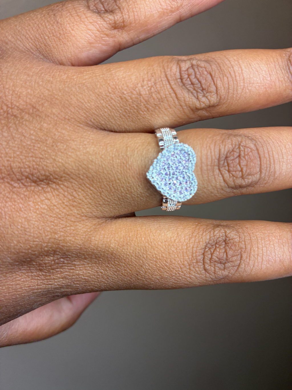 Silver Heart Ring